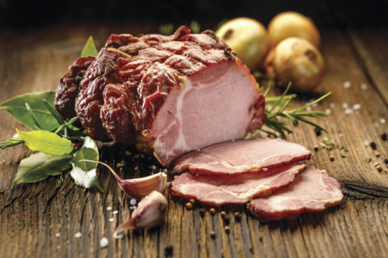 Jamón ahumado a escala industrial