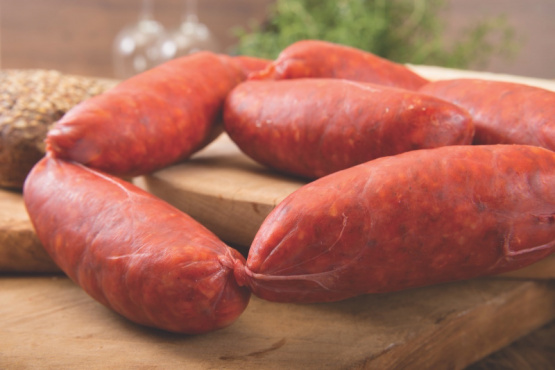 Innovación en alimentos, una salchicha de res con ingredientes funcionales para la salud digestiva