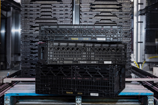 Equipo inteligente para mejorar la paletización de productos cárnicos