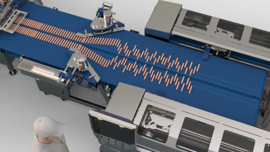 Automatización inteligente aplicada al procesamiento de salchichas